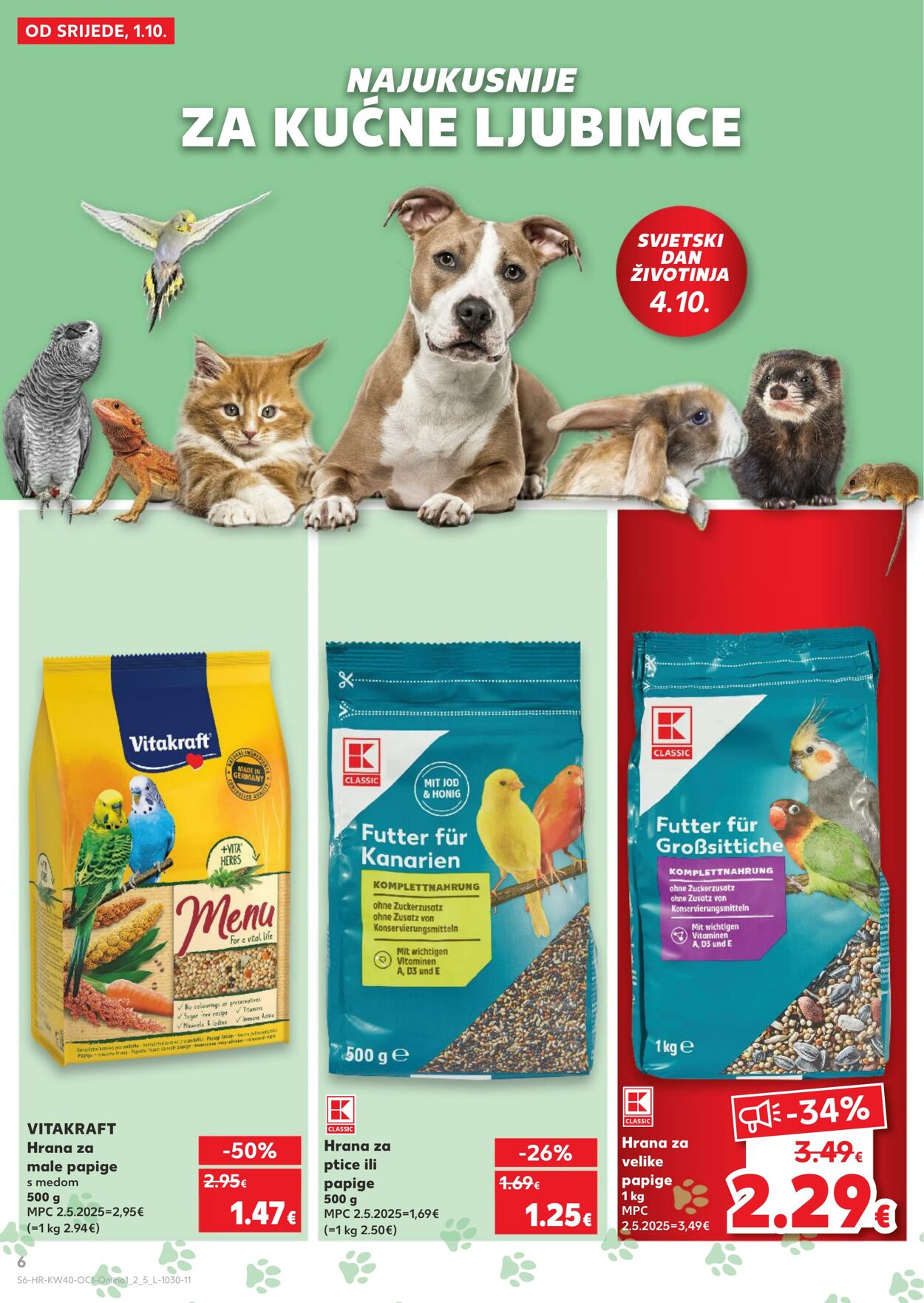 Katalog Kaufland 01.10.2025 - 07.10.2025