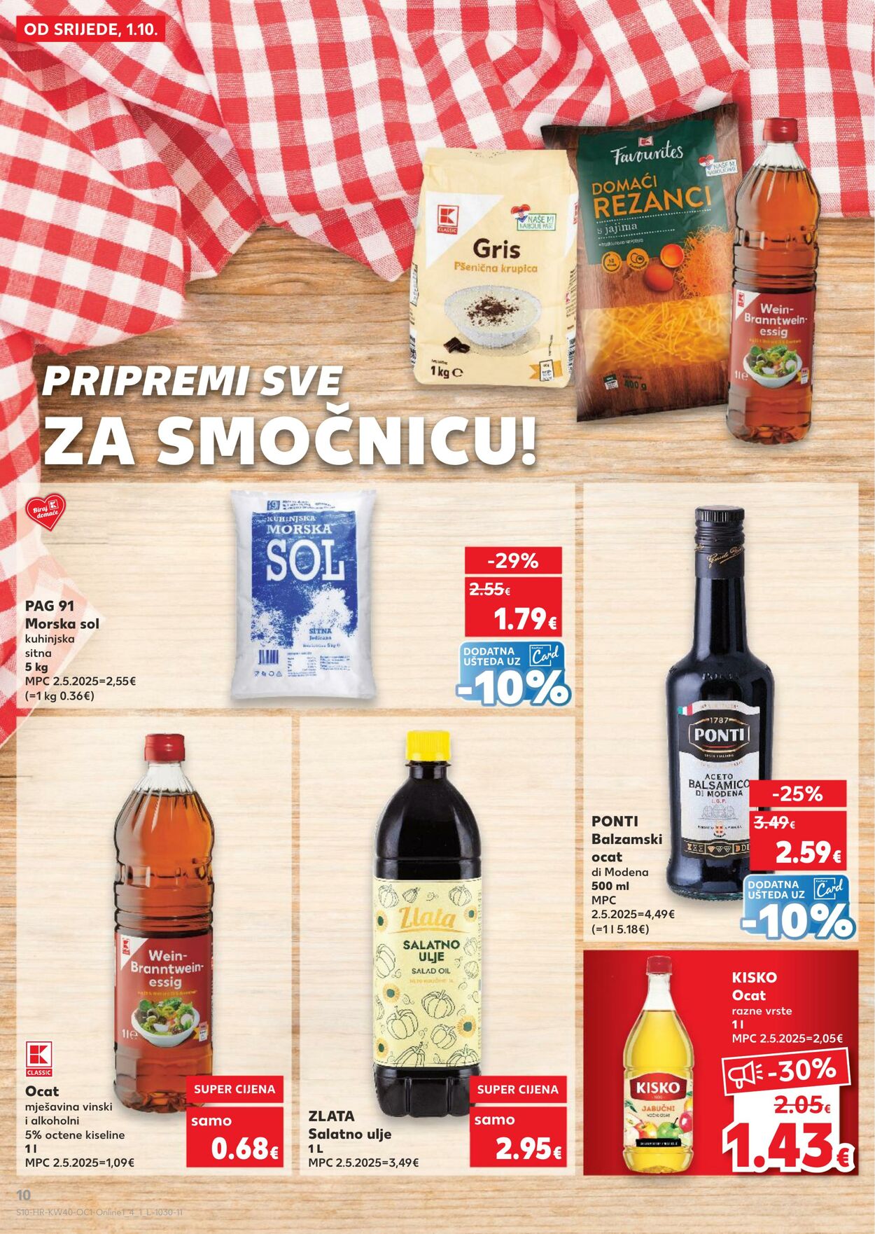 Katalog Kaufland 01.10.2025 - 07.10.2025