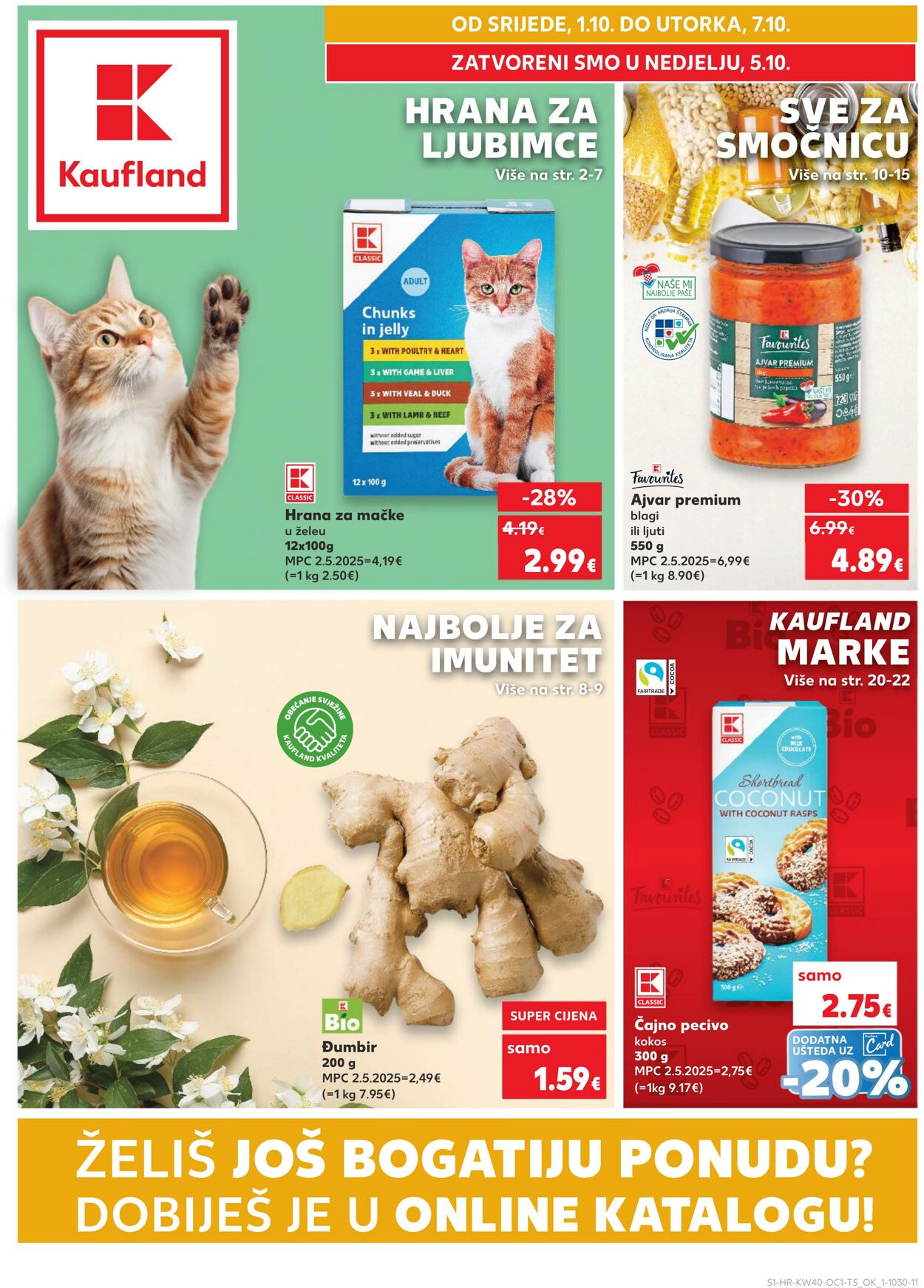 Katalog Kaufland 01.10.2025 - 07.10.2025