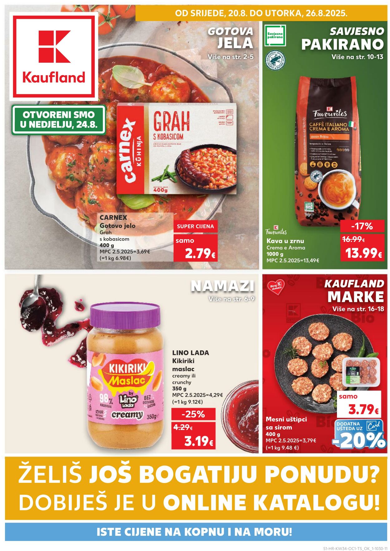 Katalog Kaufland 20.08.2025 - 26.08.2025
