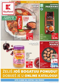 Katalog Kaufland 20.08.2025 - 26.08.2025