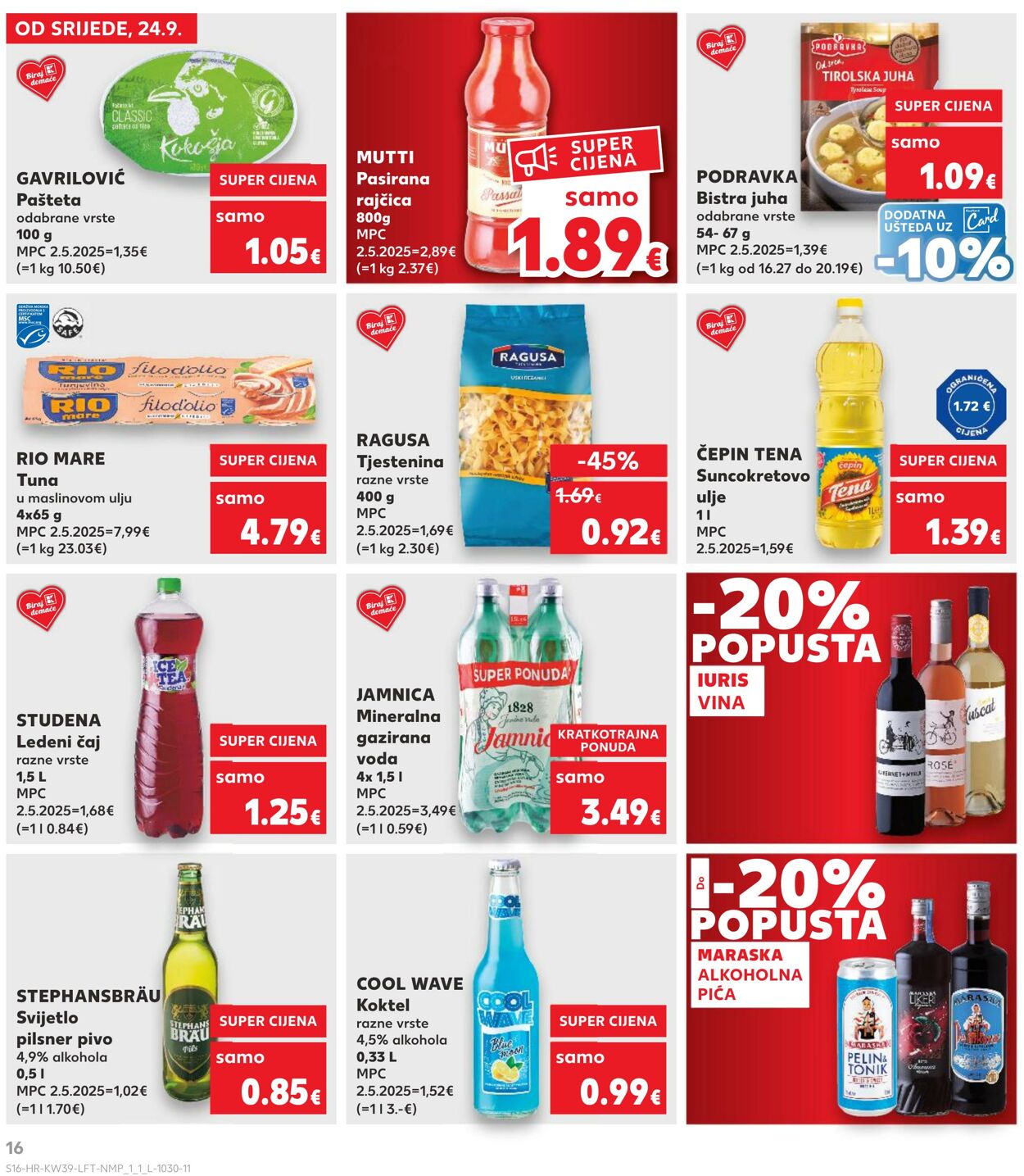 Katalog Kaufland 24.09.2025 - 30.09.2025