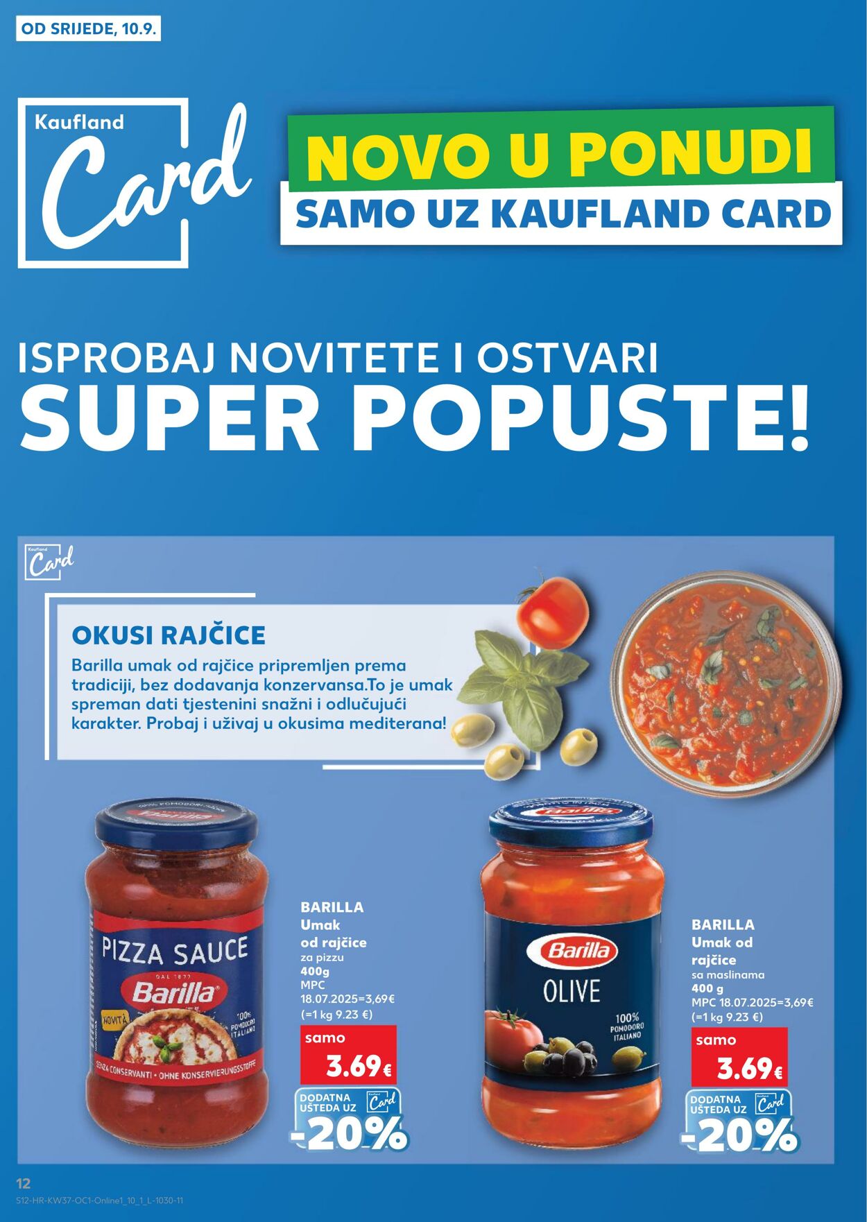 Katalog Kaufland 10.09.2025 - 16.09.2025