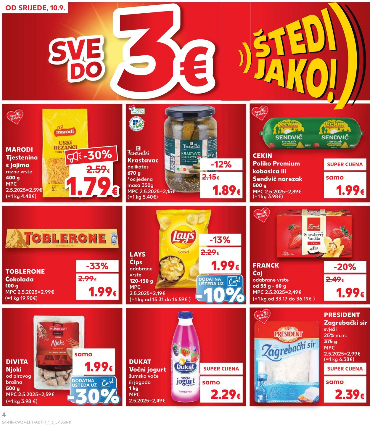 Katalog Kaufland 10.09.2025 - 16.09.2025