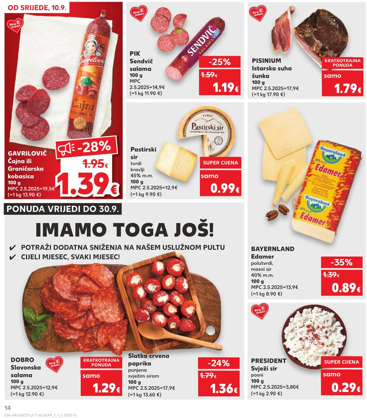 Katalog Kaufland 10.09.2025 - 16.09.2025