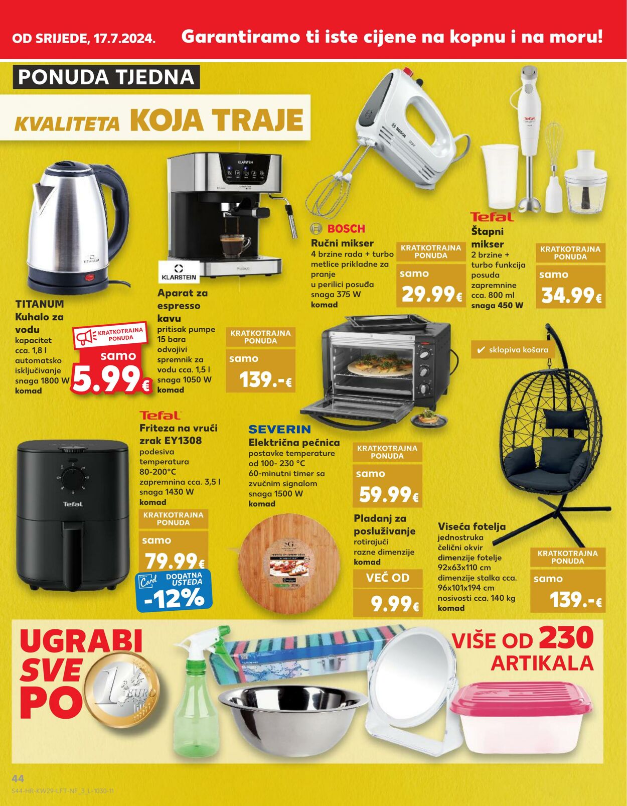 Katalog Kaufland 17.07.2024 - 23.07.2024