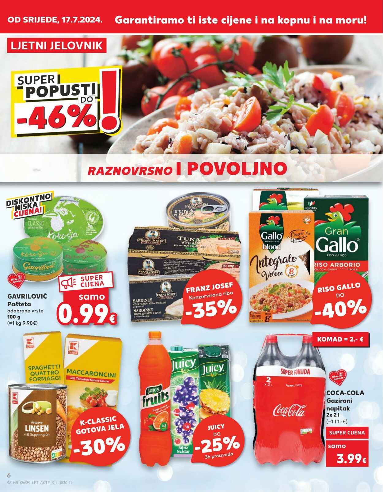 Katalog Kaufland 17.07.2024 - 23.07.2024