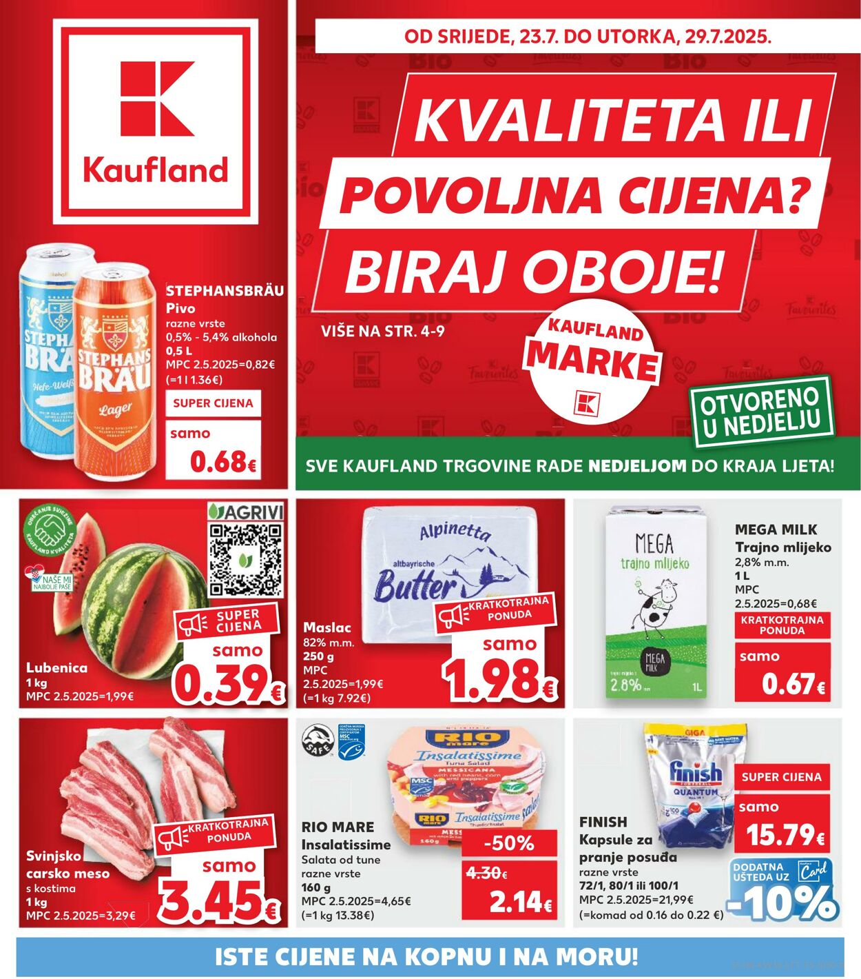 Katalog Kaufland 23.07.2025 - 29.07.2025