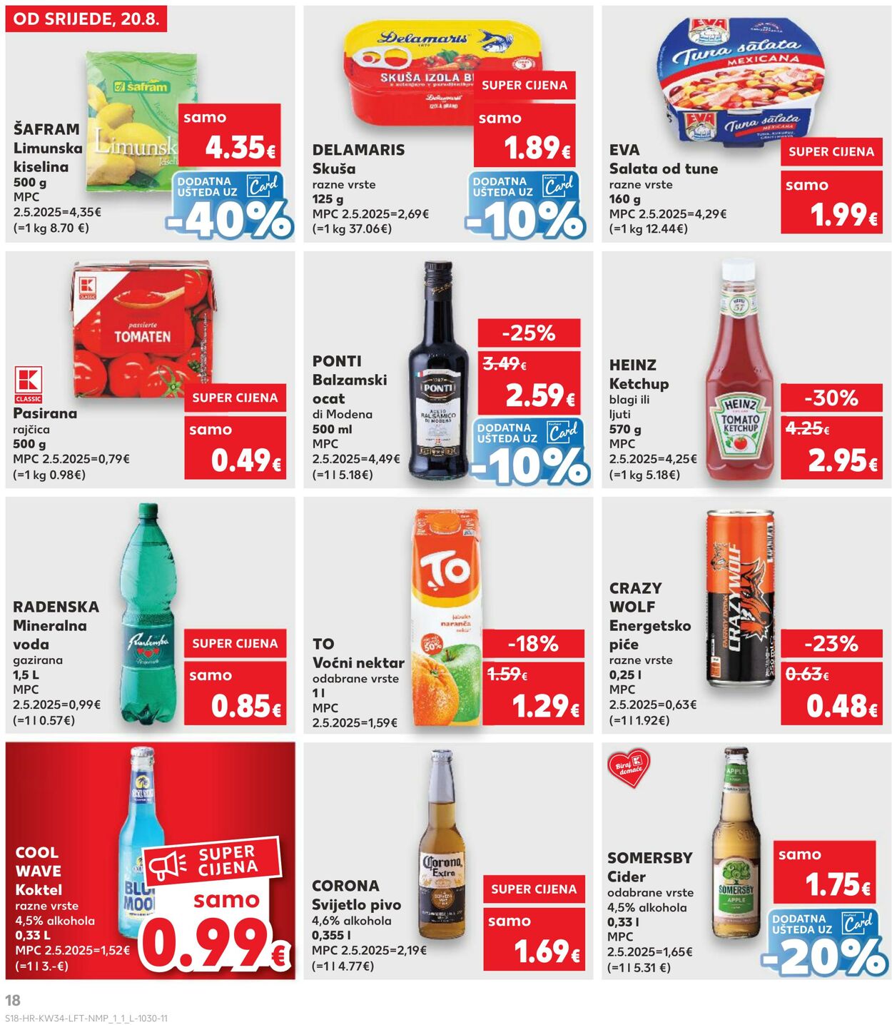Katalog Kaufland 20.08.2025 - 26.08.2025