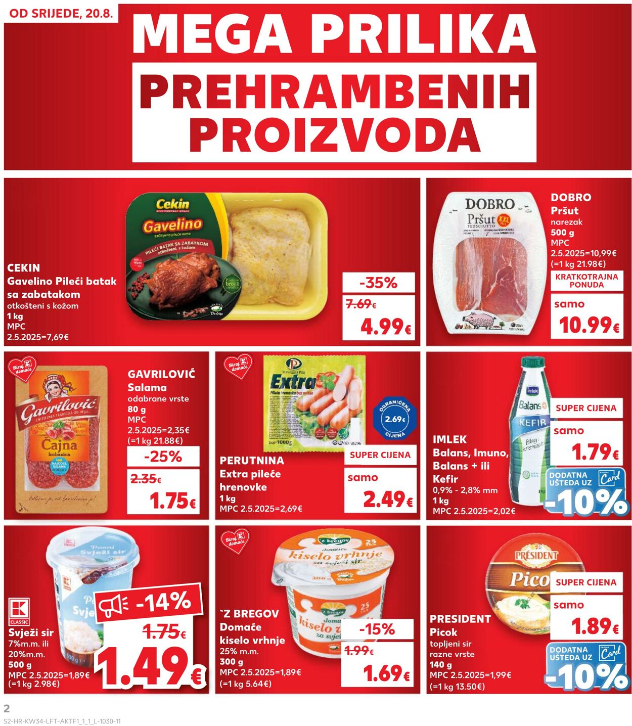 Katalog Kaufland 20.08.2025 - 26.08.2025