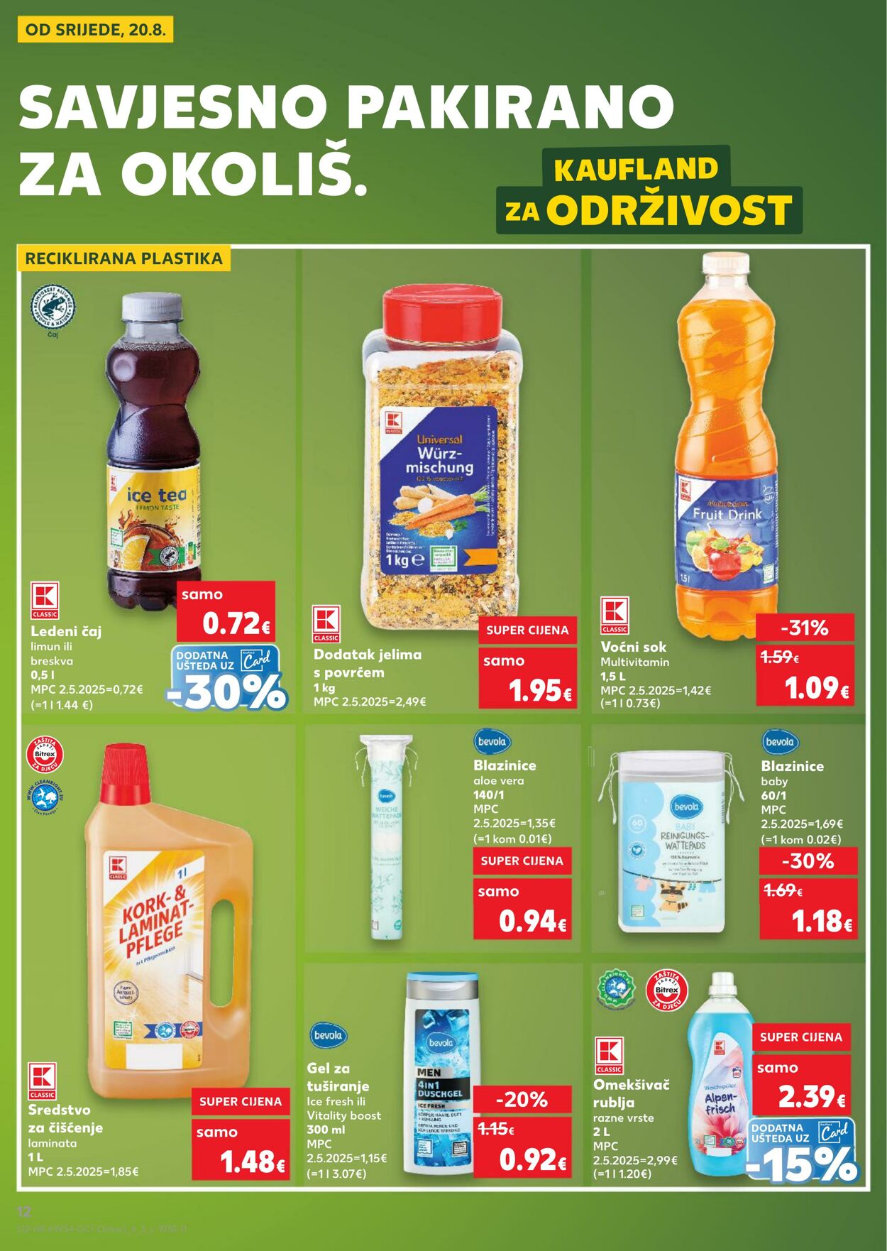 Katalog Kaufland 20.08.2025 - 26.08.2025