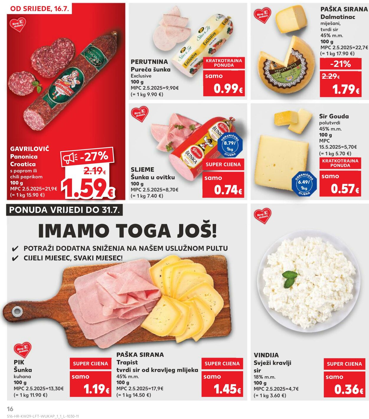 Katalog Kaufland 16.07.2025 - 22.07.2025