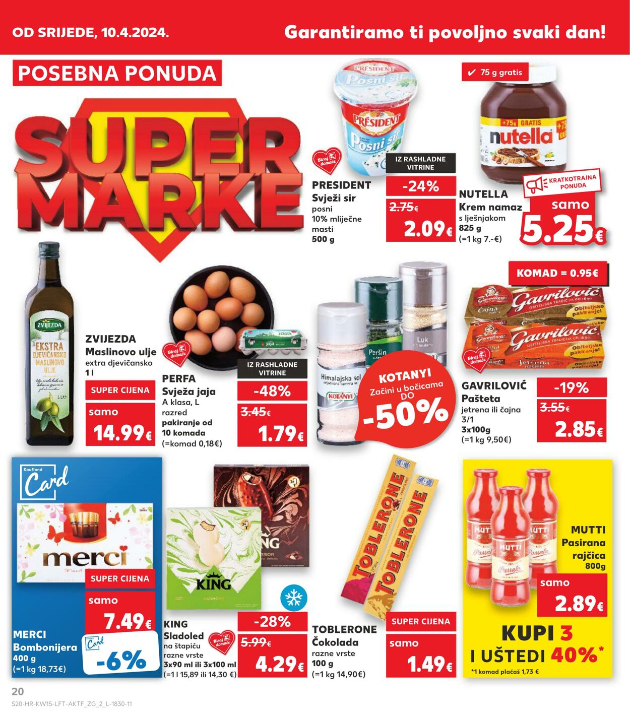 Katalog Kaufland 10.04.2024 - 16.04.2024