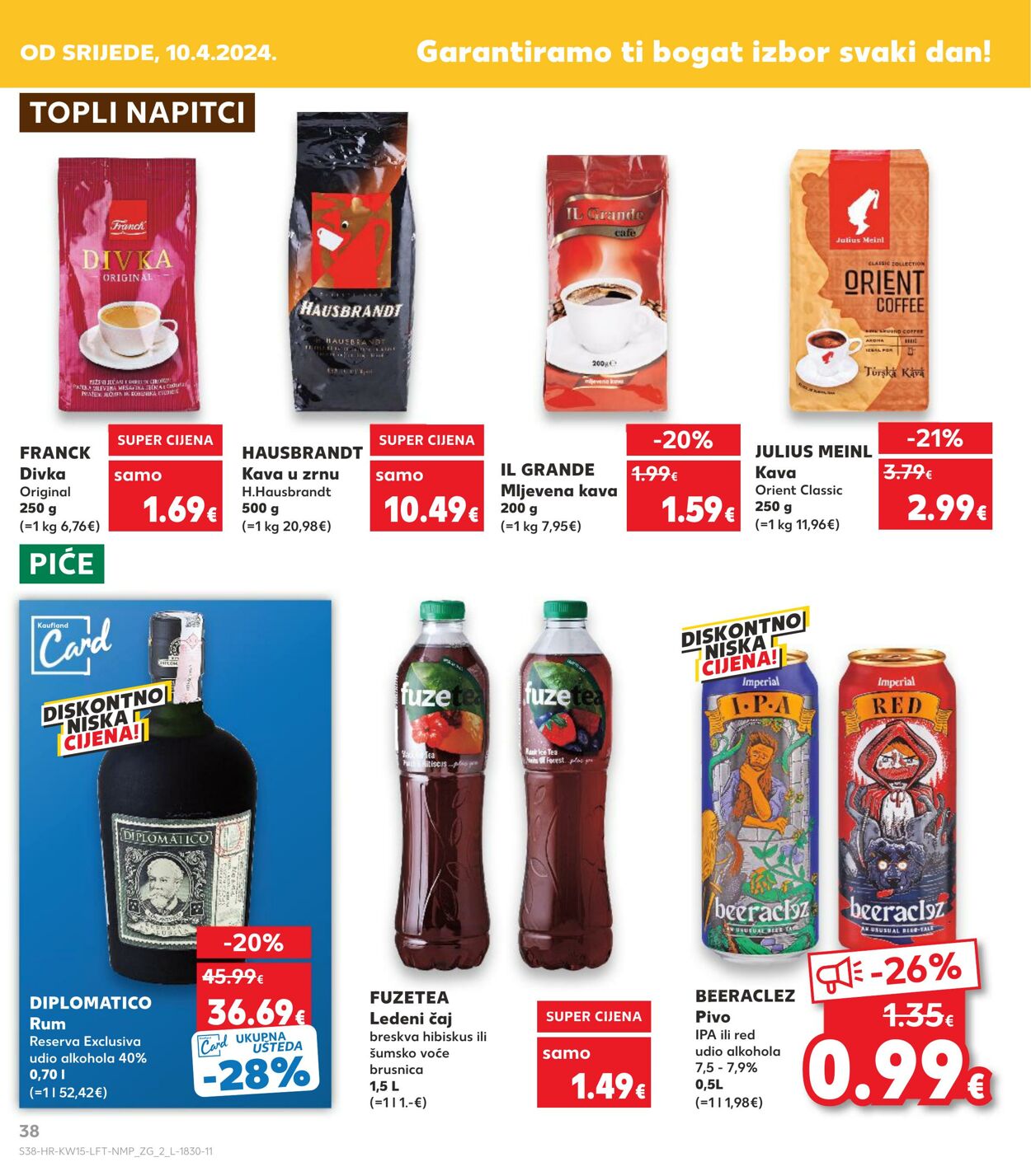 Katalog Kaufland 10.04.2024 - 16.04.2024