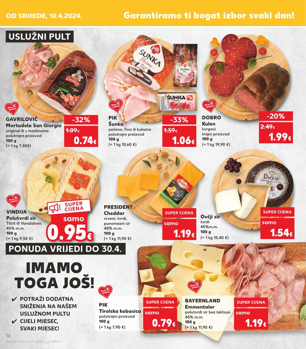 Katalog Kaufland 10.04.2024 - 16.04.2024