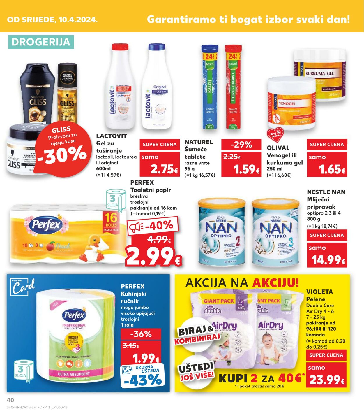 Katalog Kaufland 10.04.2024 - 16.04.2024