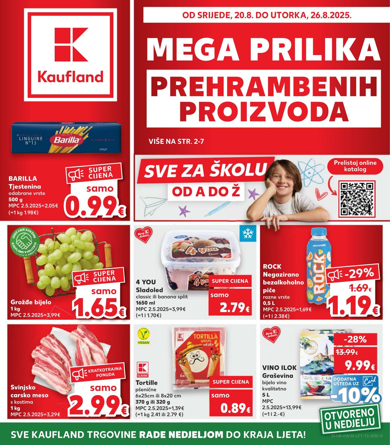 Katalog Kaufland 20.08.2025 - 26.08.2025