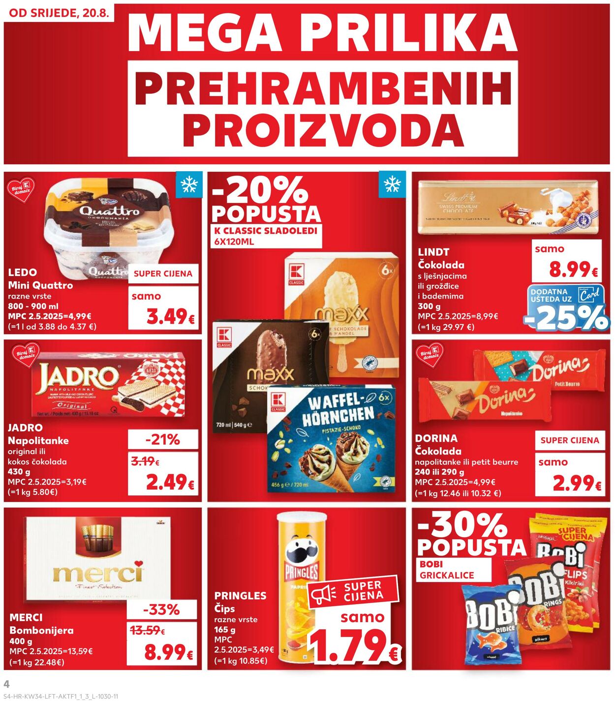 Katalog Kaufland 20.08.2025 - 26.08.2025