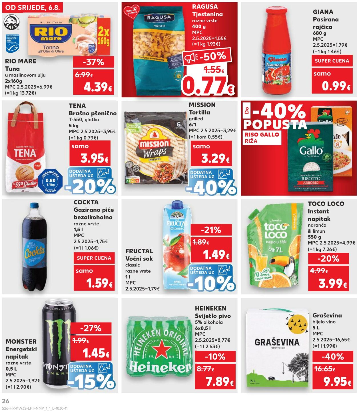 Katalog Kaufland 06.08.2025 - 12.08.2025