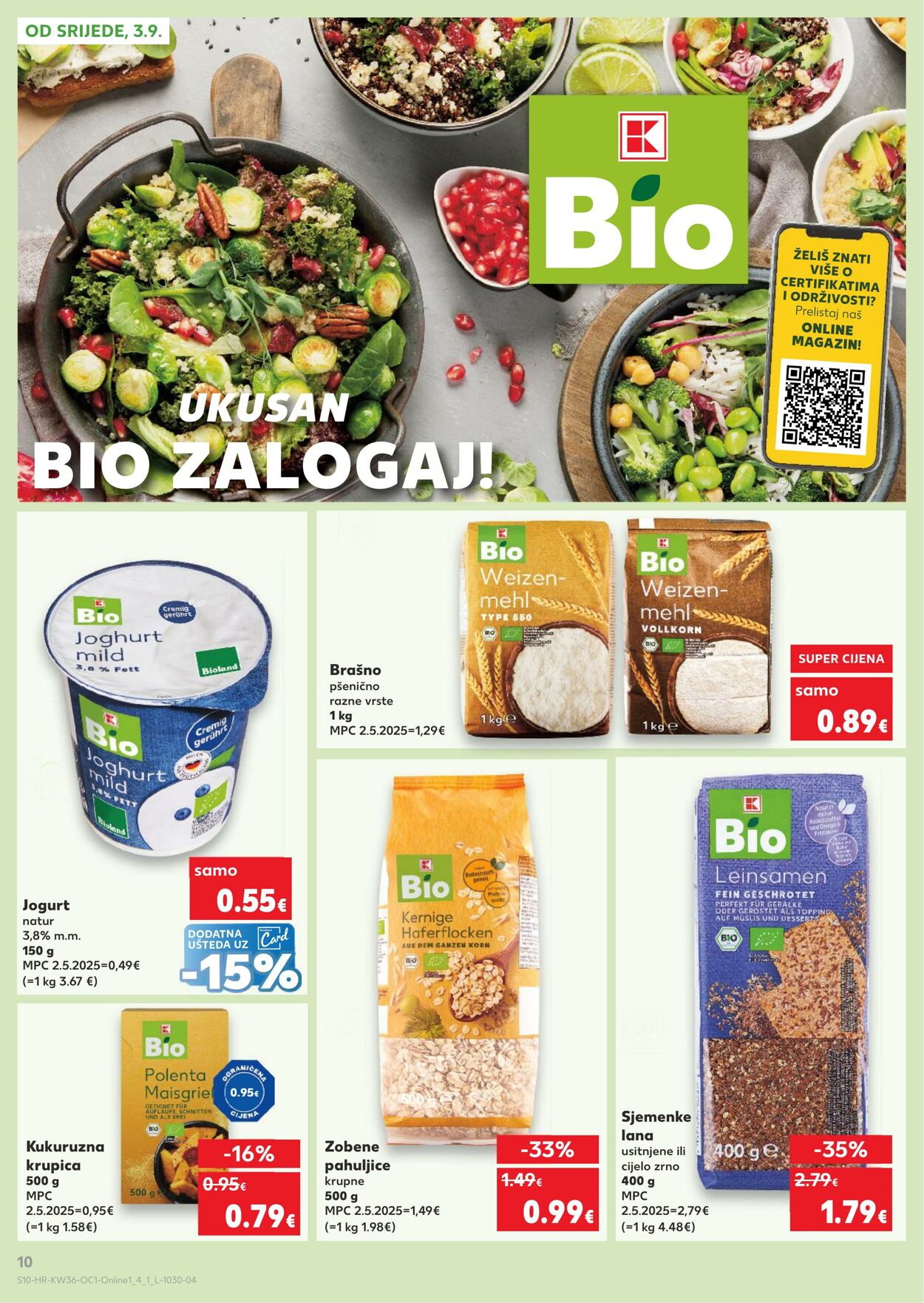 Katalog Kaufland 03.09.2025 - 09.09.2025