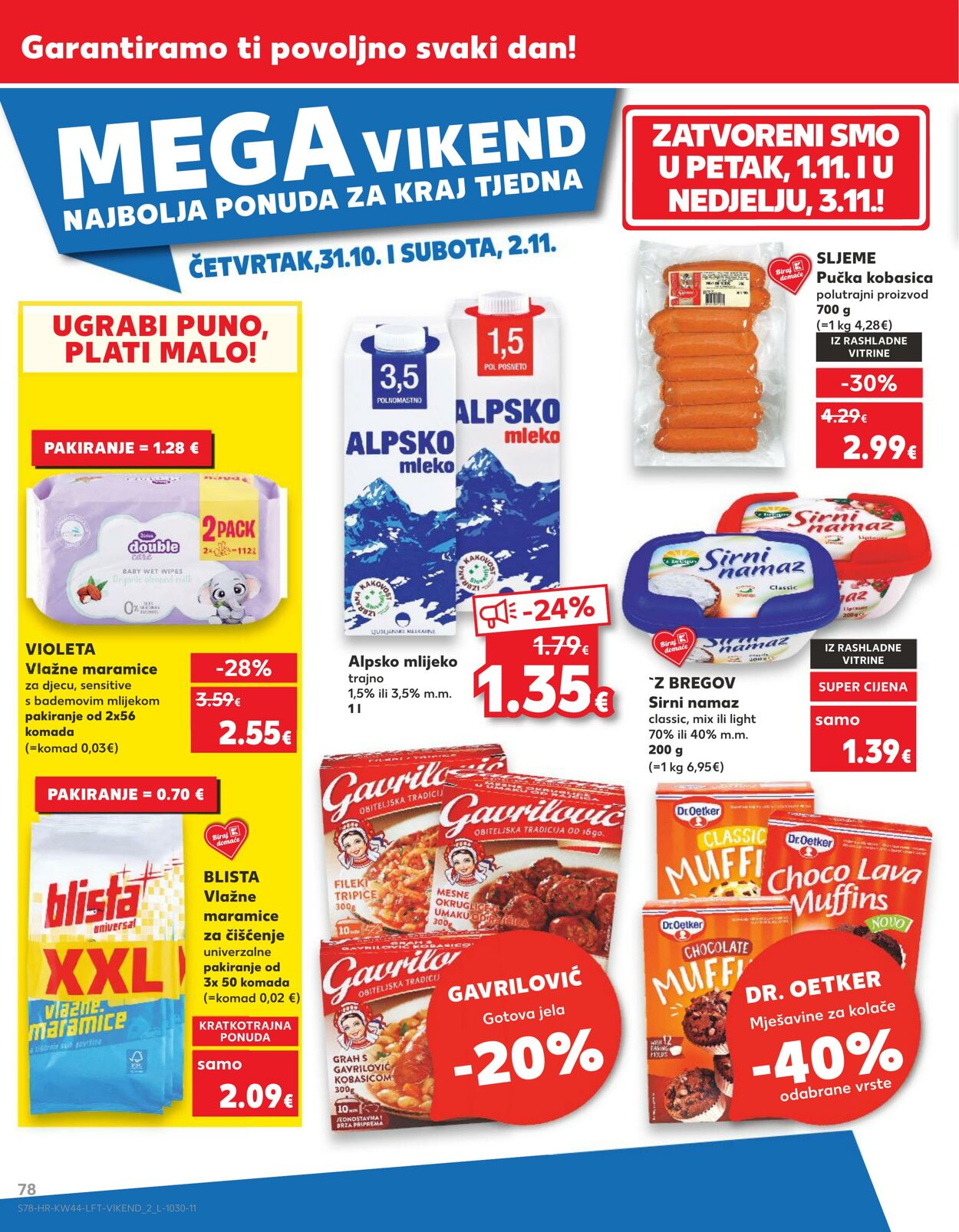 Katalog Kaufland 30.10.2024 - 05.11.2024