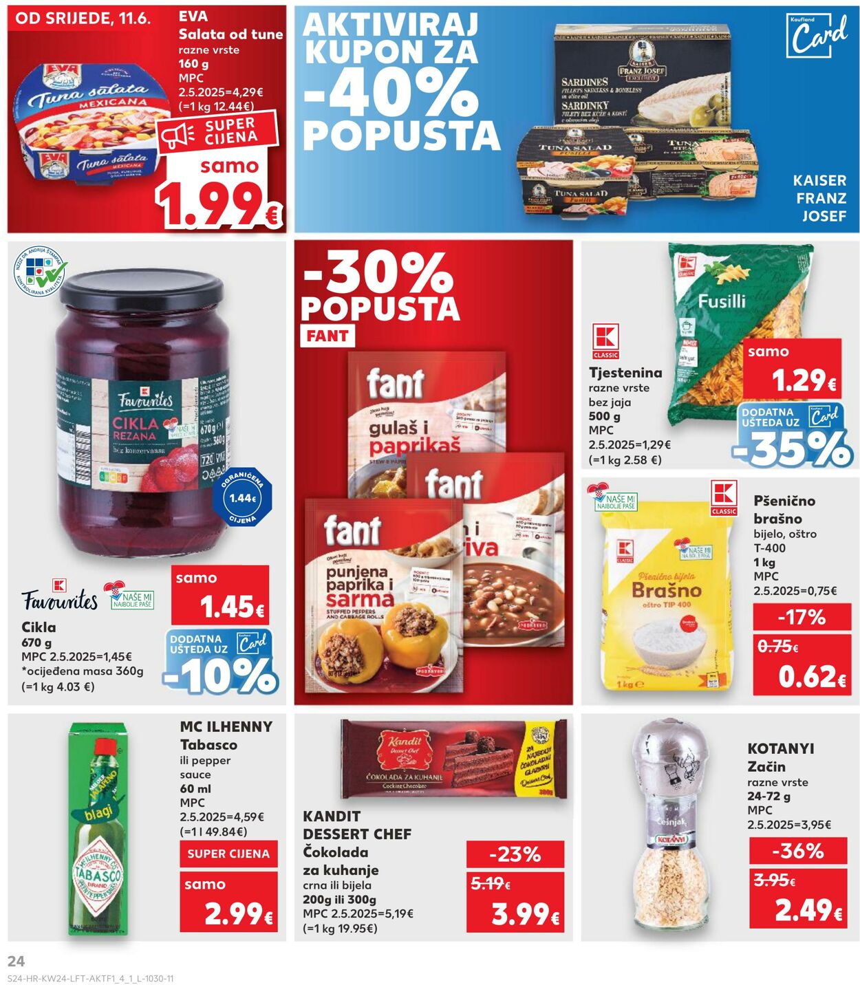 Katalog Kaufland 11.06.2025 - 17.06.2025