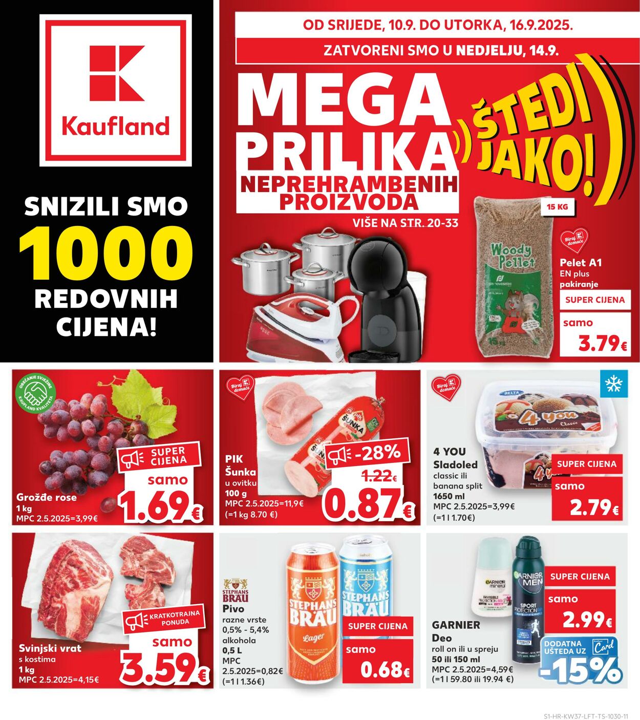 Katalog Kaufland 10.09.2025 - 16.09.2025