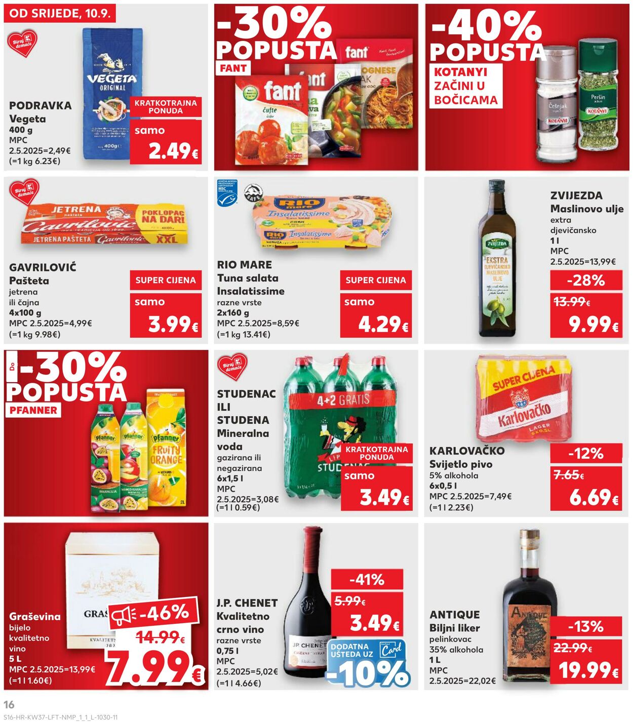Katalog Kaufland 10.09.2025 - 16.09.2025