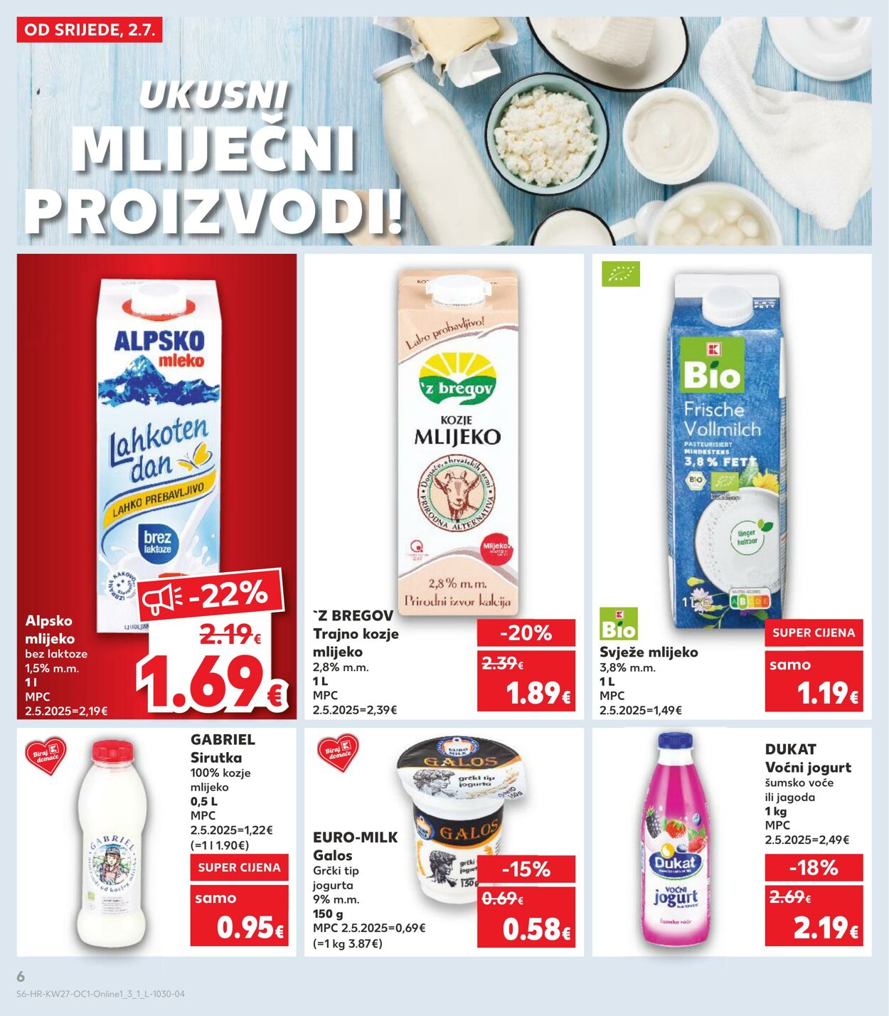 Katalog Kaufland 02.07.2025 - 08.07.2025