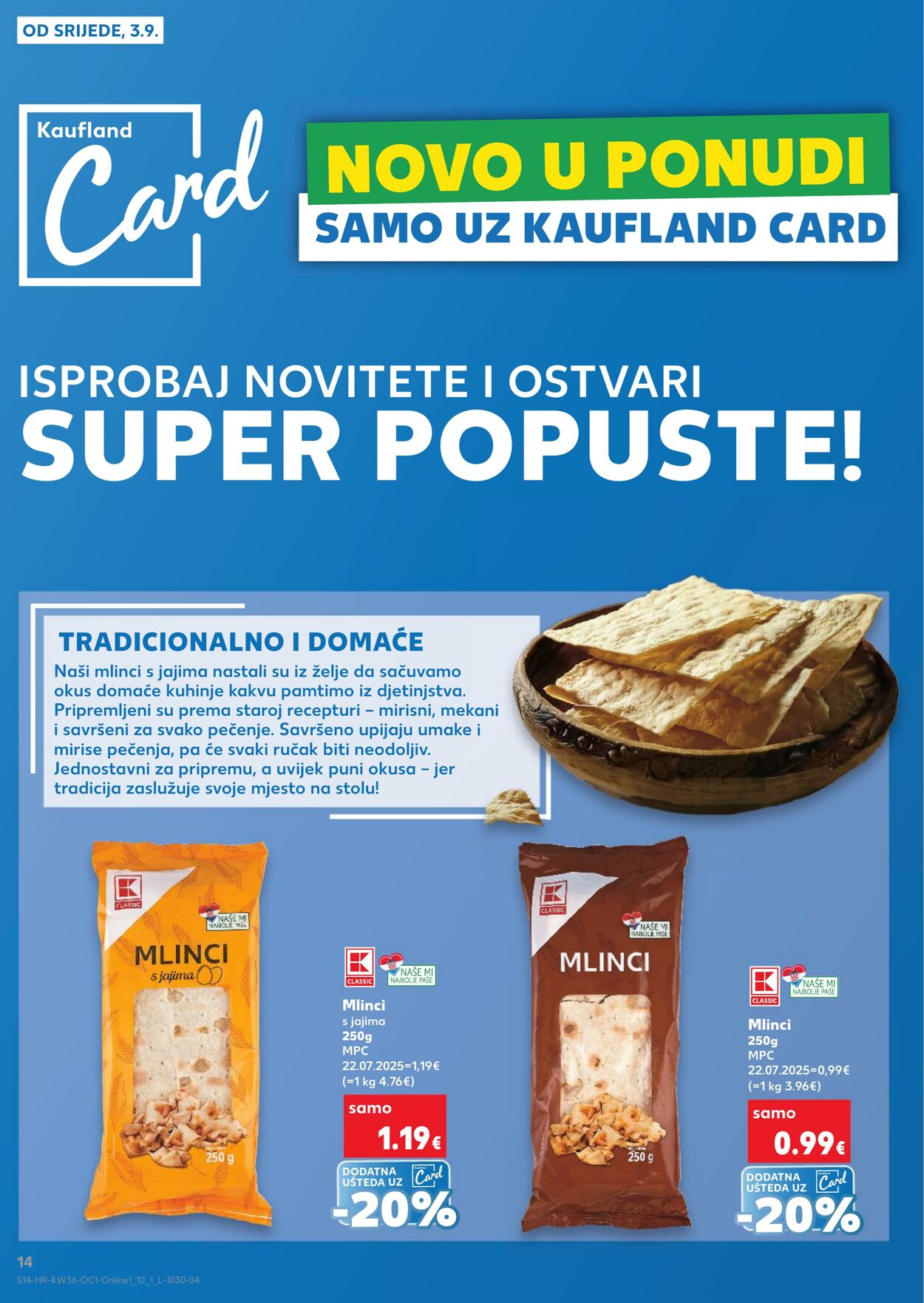 Katalog Kaufland 03.09.2025 - 09.09.2025