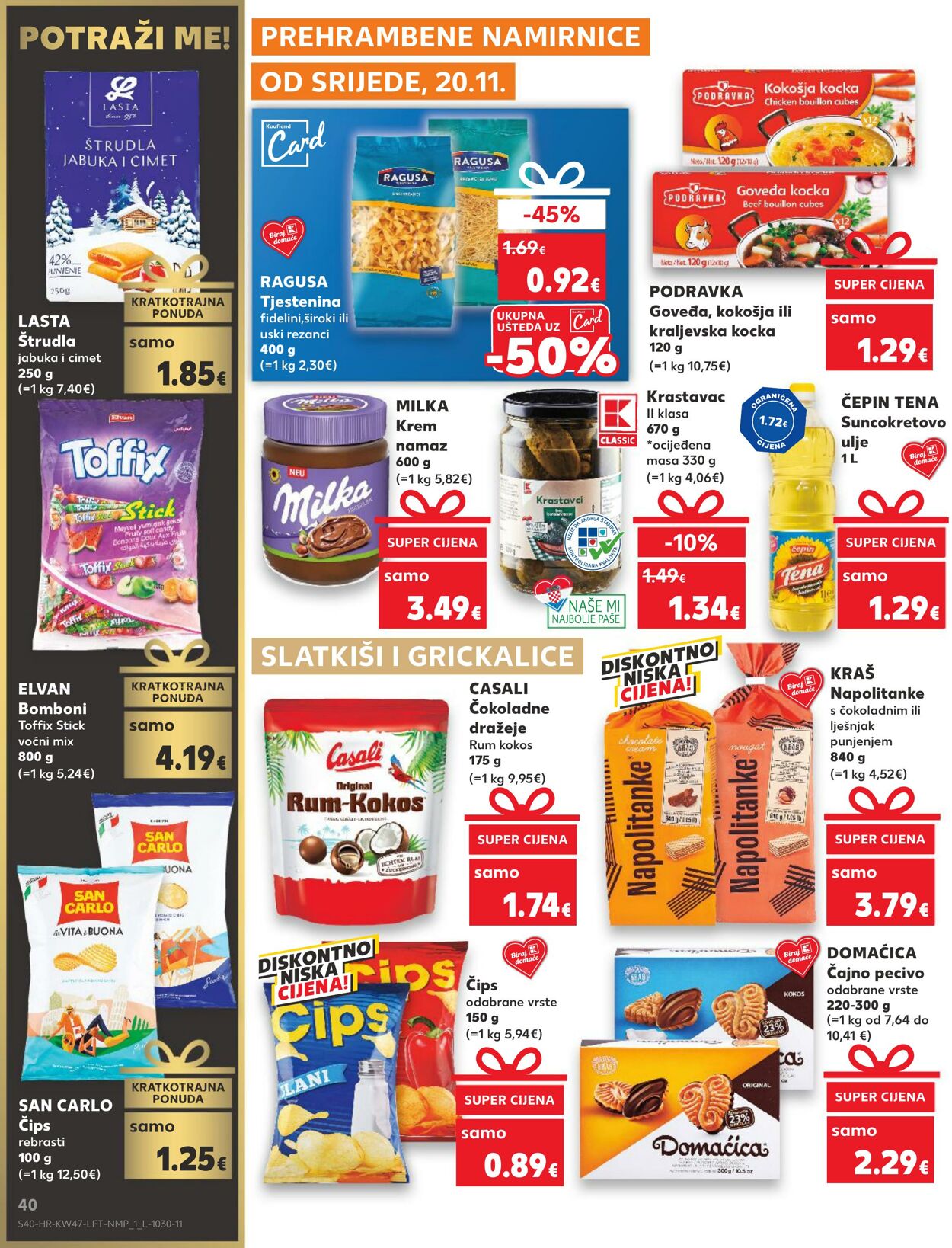 Katalog Kaufland 20.11.2024 - 26.11.2024