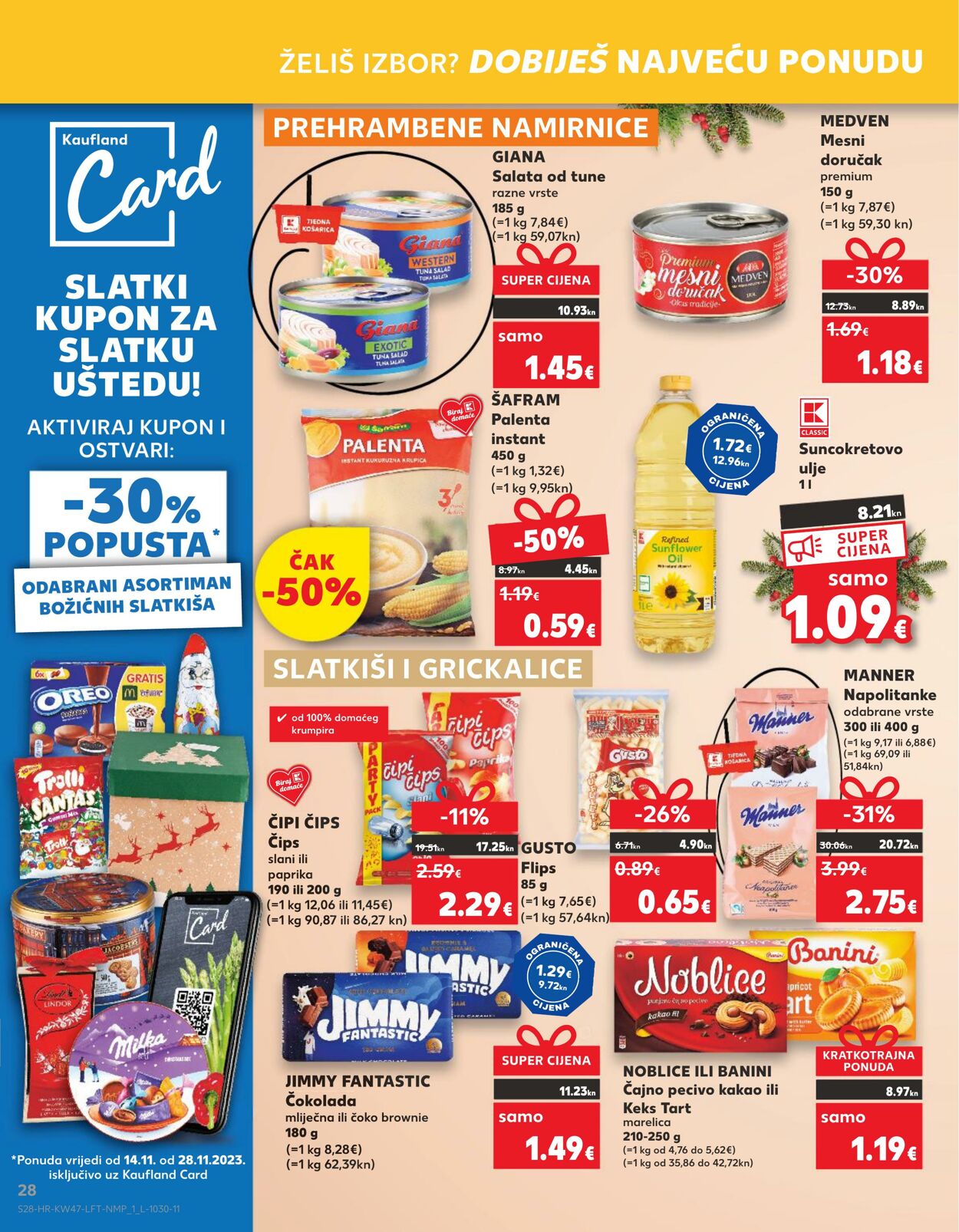 Katalog Kaufland 22.11.2023 - 28.11.2023