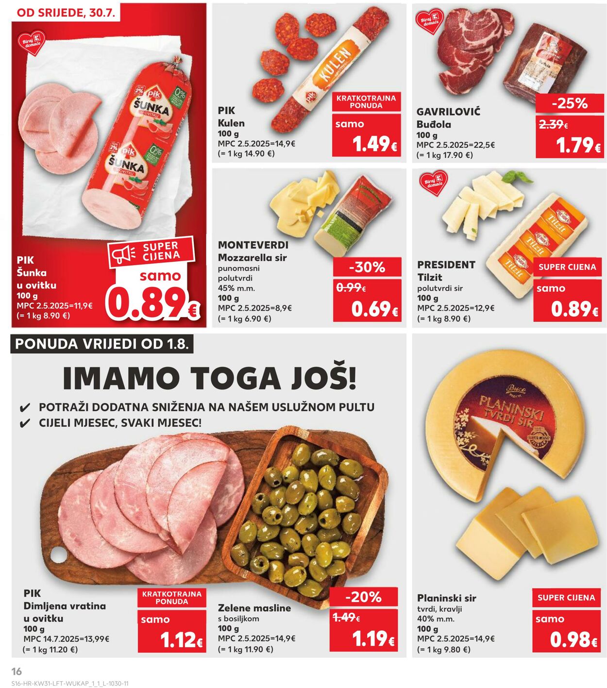 Katalog Kaufland 30.07.2025 - 05.08.2025