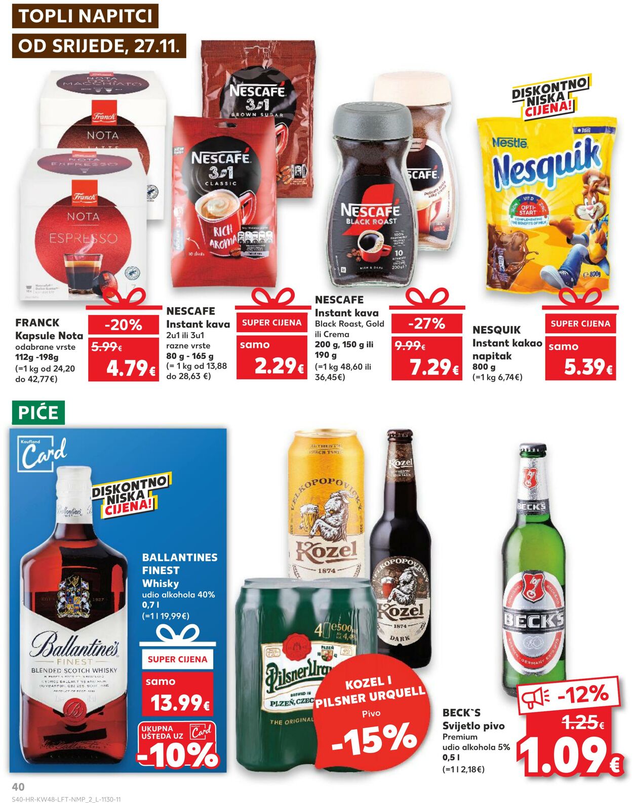 Katalog Kaufland 27.11.2024 - 03.12.2024