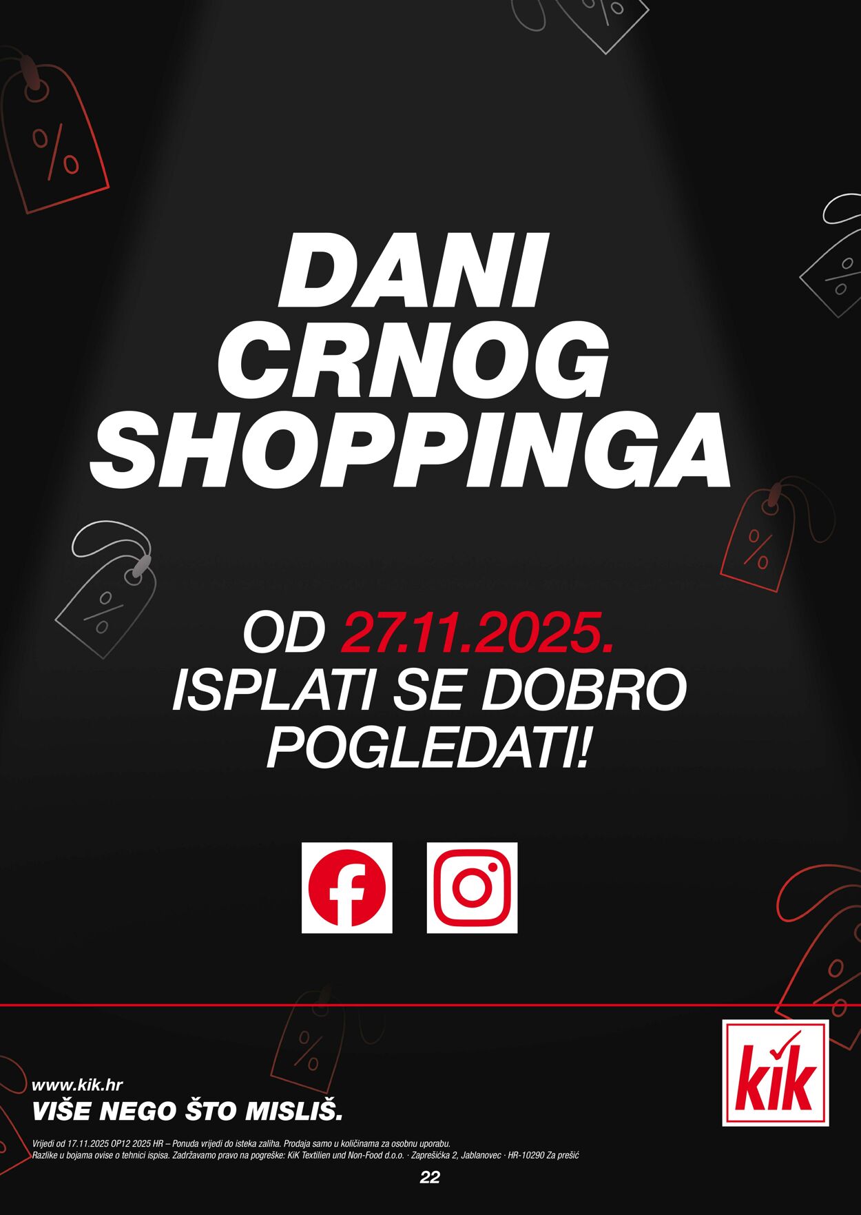 Katalog Kik 17.11.2025 - 01.12.2025