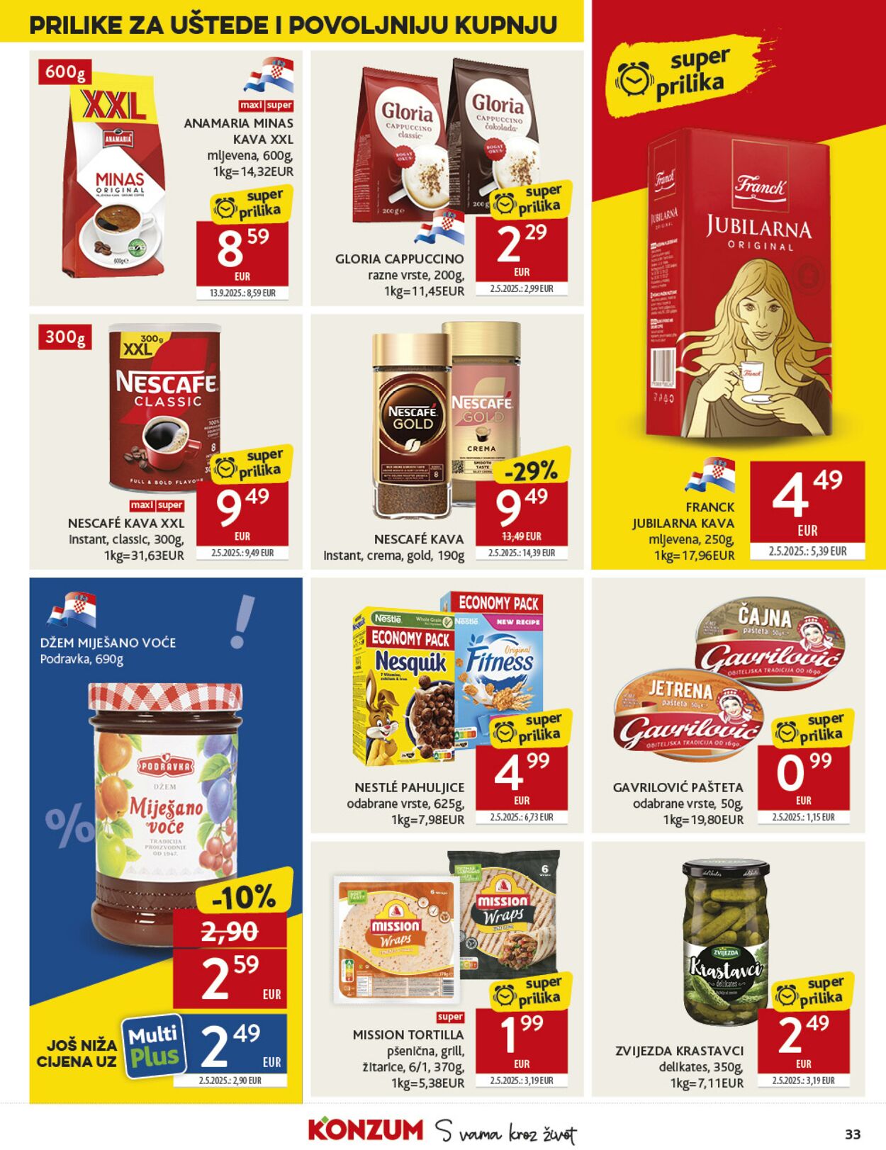 Katalog Konzum 02.10.2025 - 07.10.2025