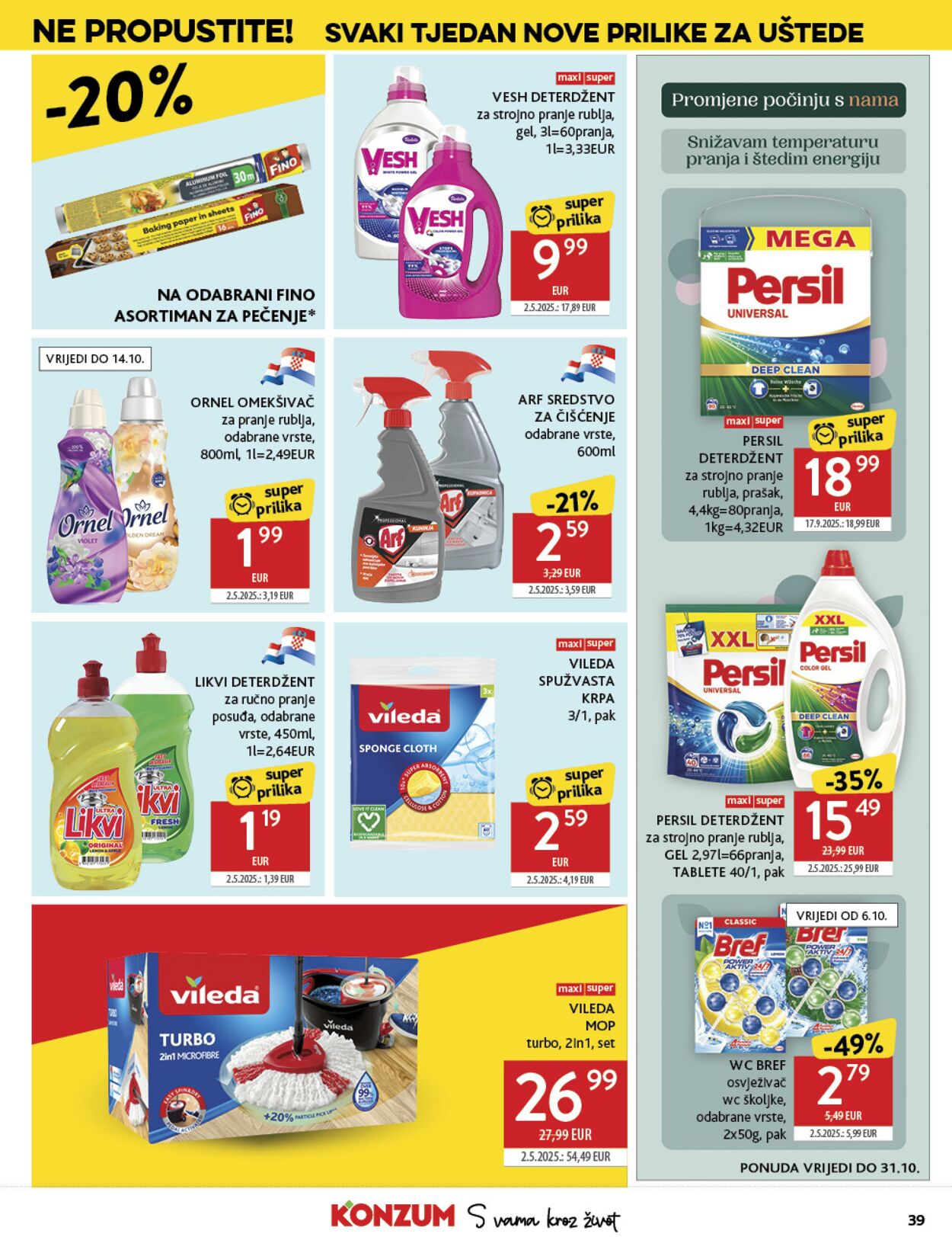 Katalog Konzum 02.10.2025 - 07.10.2025