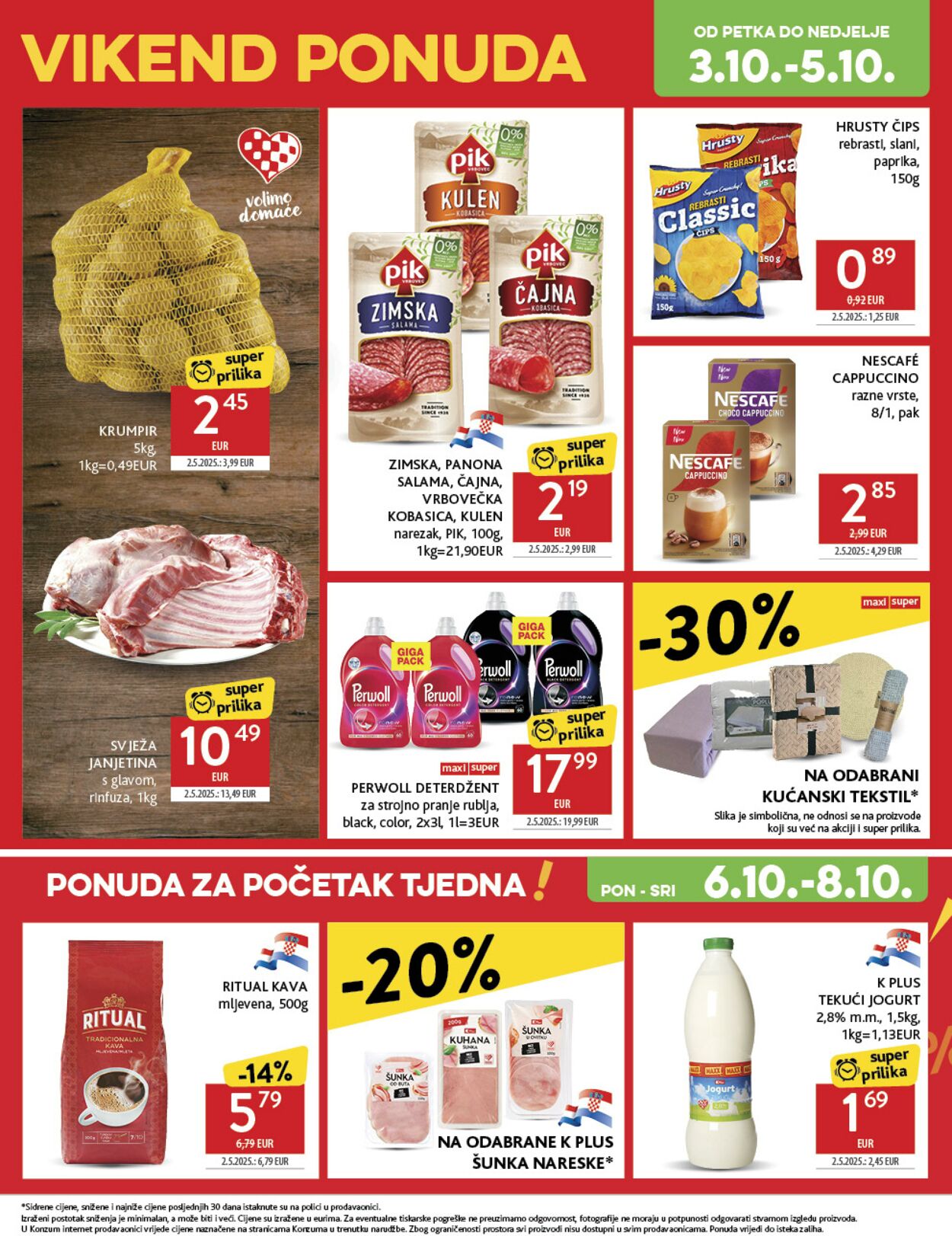 Katalog Konzum 02.10.2025 - 07.10.2025