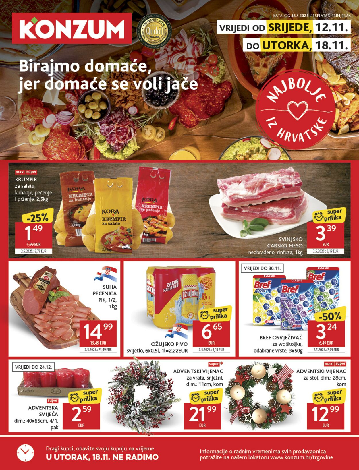 Katalog Konzum 13.11.2025 - 18.11.2025