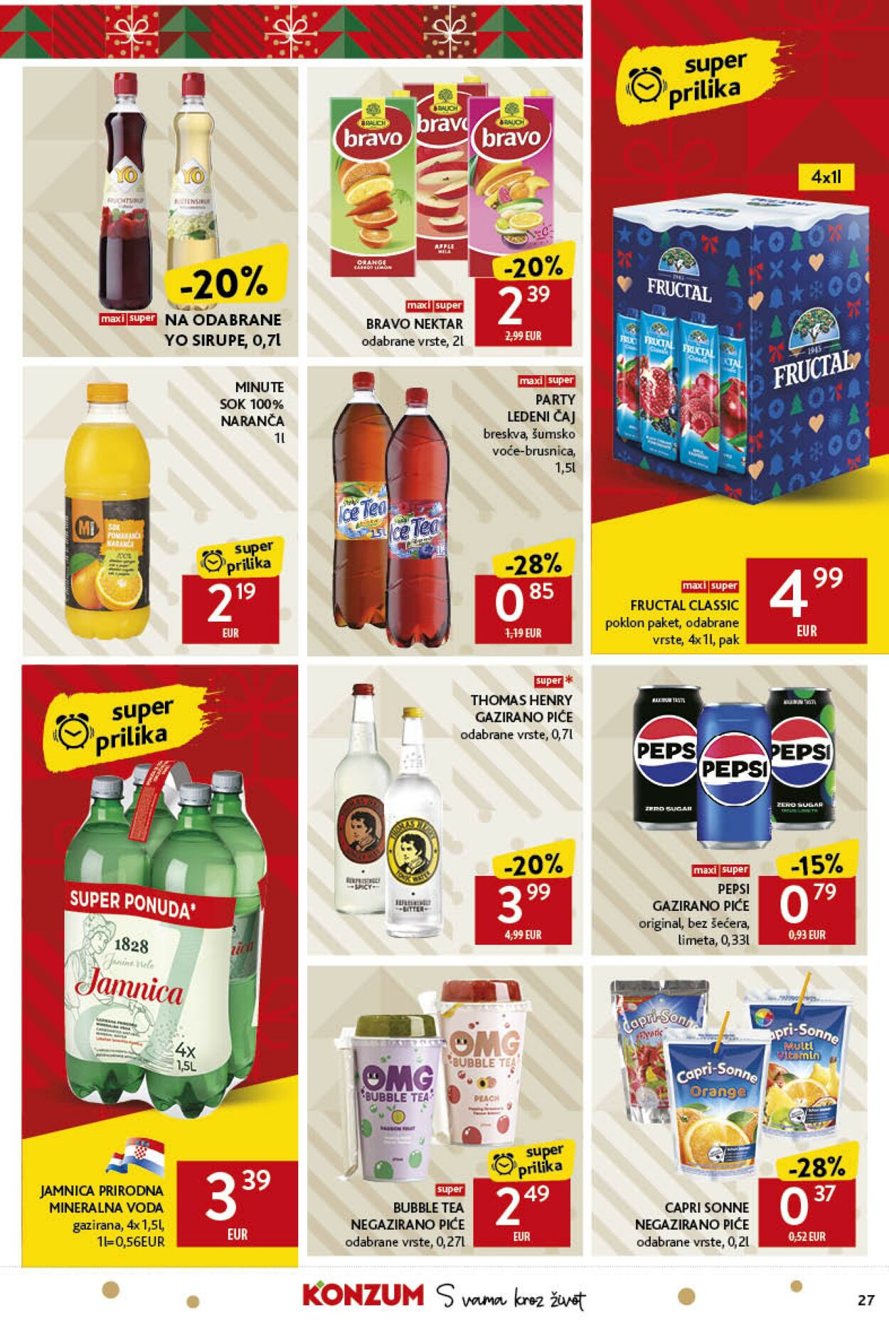 Katalog Konzum 09.12.2024 - 24.12.2024