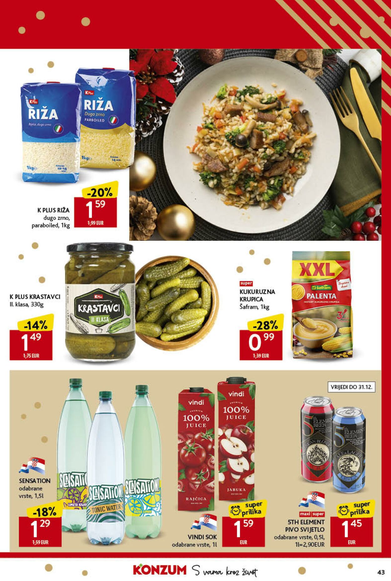 Katalog Konzum 09.12.2024 - 24.12.2024