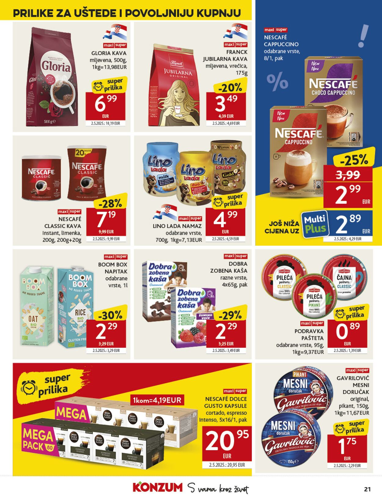 Katalog Konzum 14.08.2025 - 19.08.2025