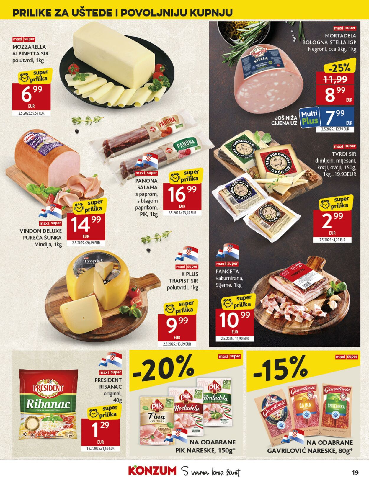 Katalog Konzum 14.08.2025 - 19.08.2025