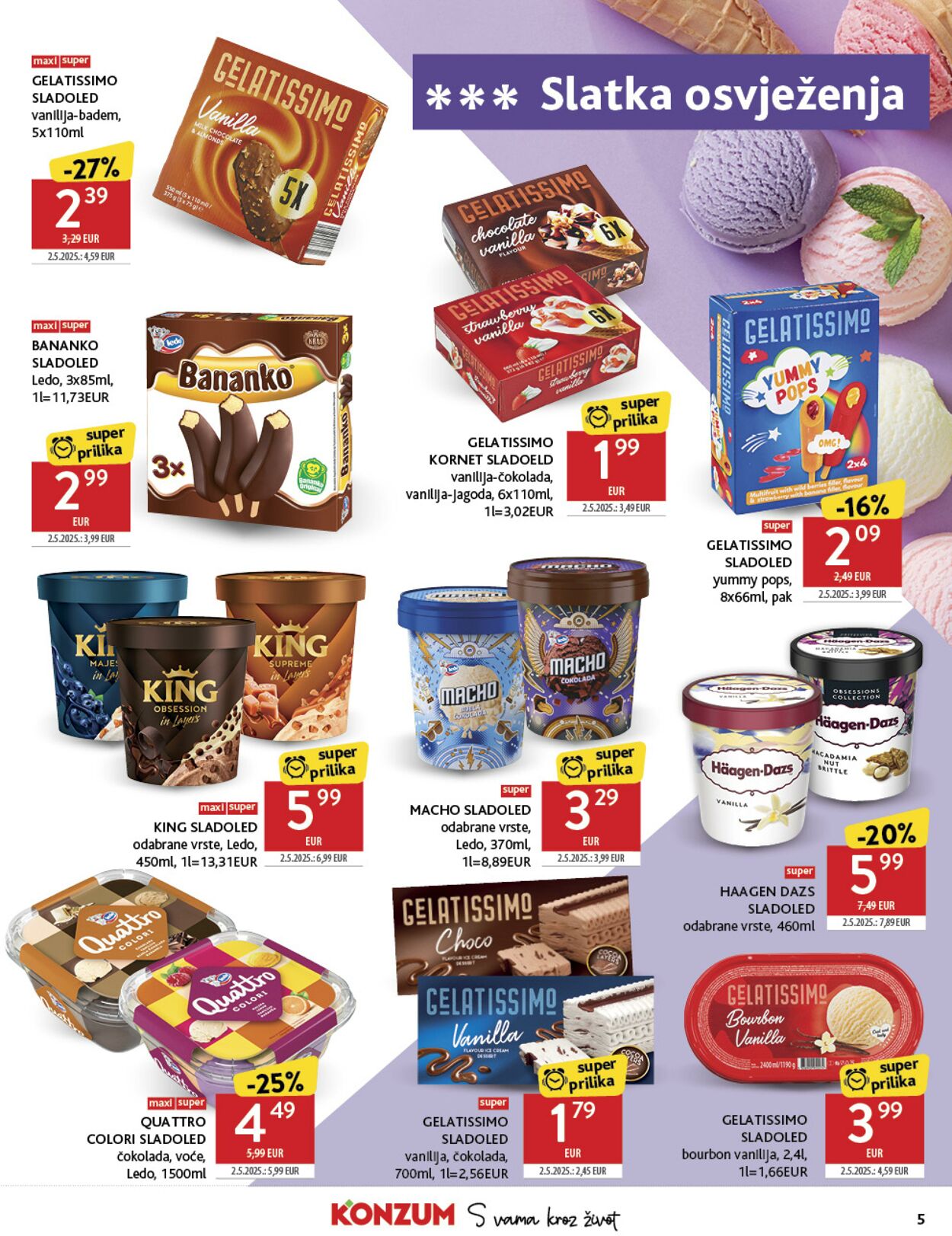 Katalog Konzum 14.08.2025 - 19.08.2025