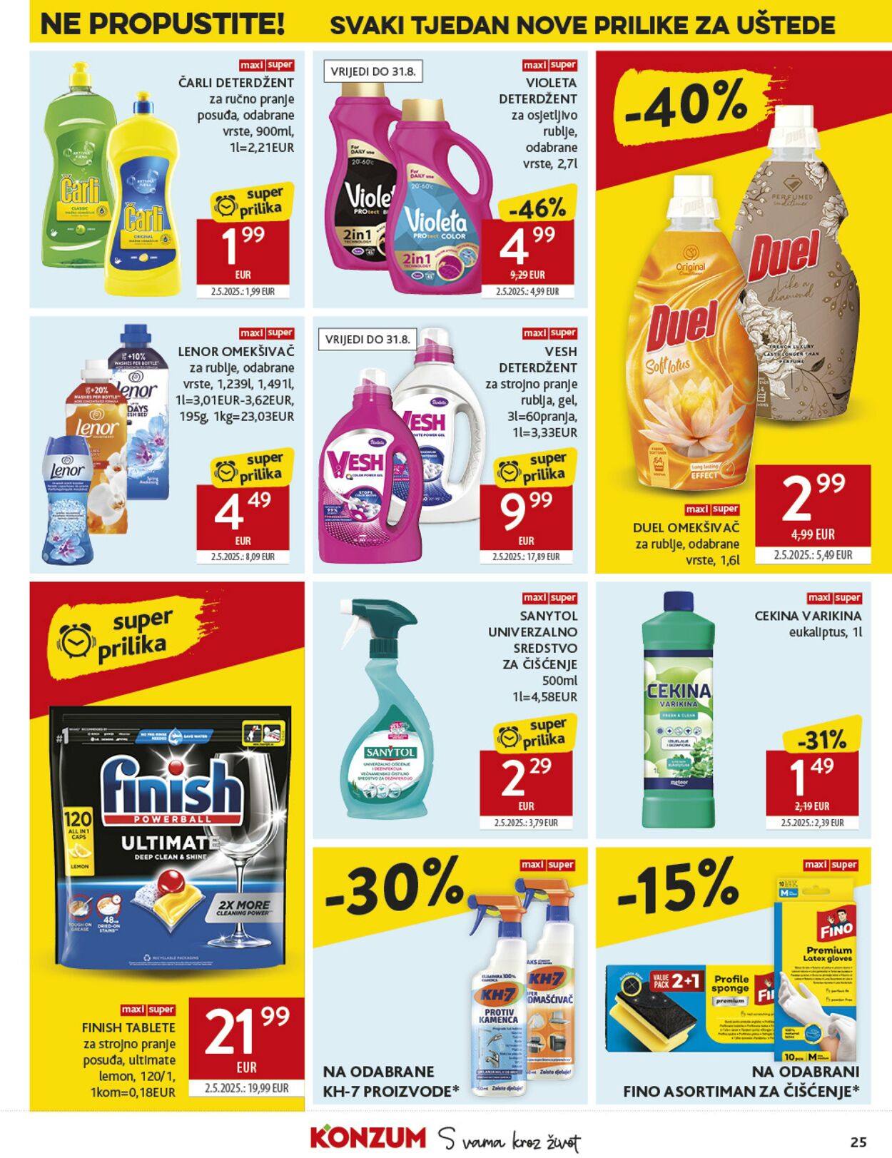 Katalog Konzum 14.08.2025 - 19.08.2025