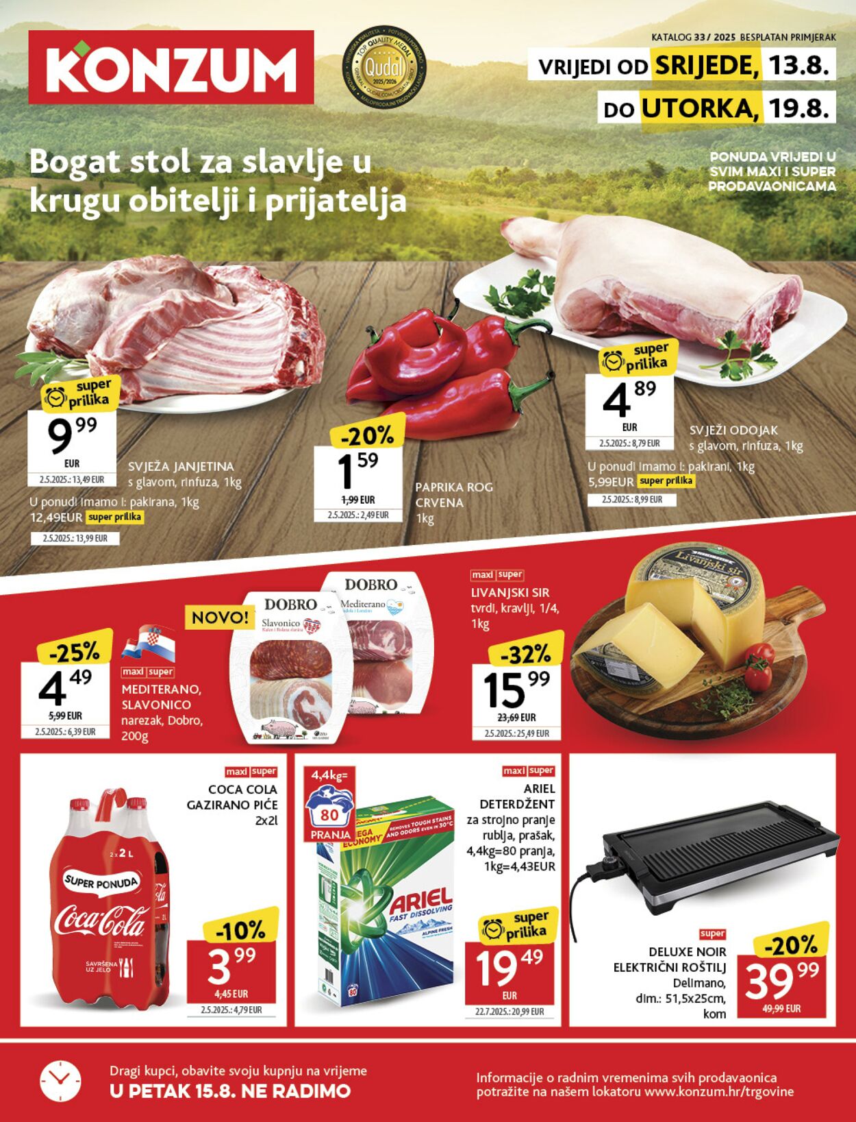 Katalog Konzum 14.08.2025 - 19.08.2025