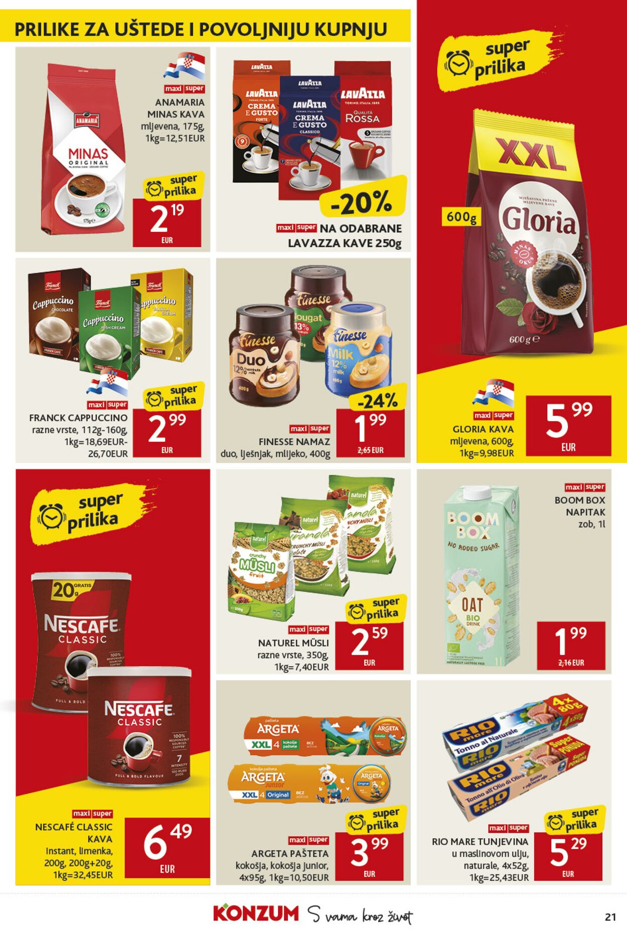 Katalog Konzum 16.08.2024 - 21.08.2024