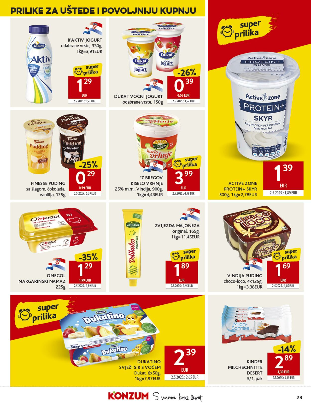 Katalog Konzum 16.10.2025 - 21.10.2025