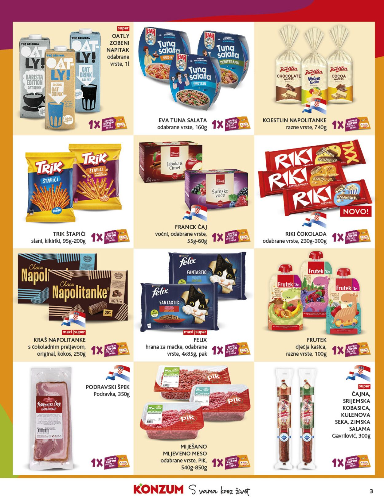 Katalog Konzum 16.10.2025 - 21.10.2025