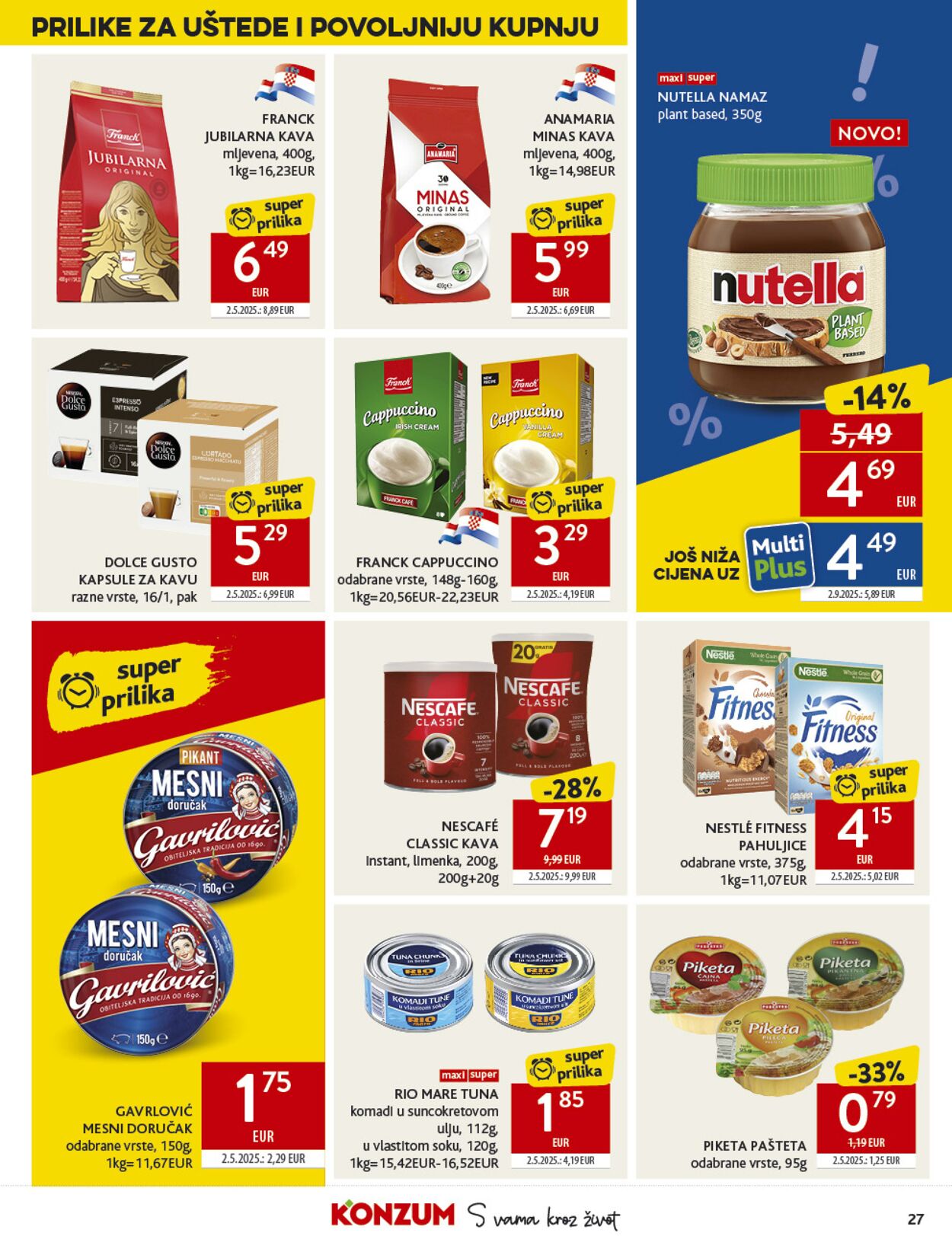 Katalog Konzum 14.10.2025 - 21.10.2025